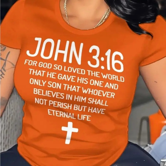 Other - John 3:16 Graphic T-Shirt